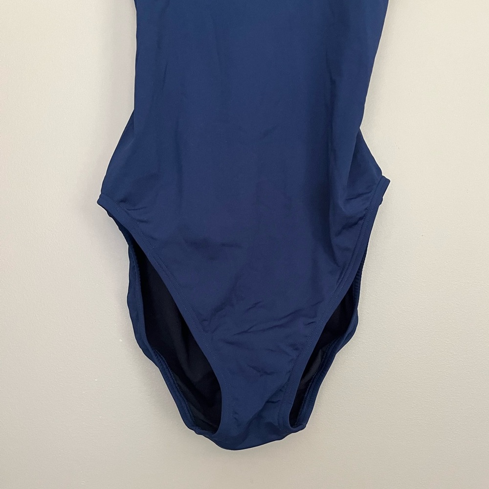 {TYR} Durafast MaxFit Performance One Piece Swimsuit in Navy - Womens 38 (XL) - Picture 3 of 12